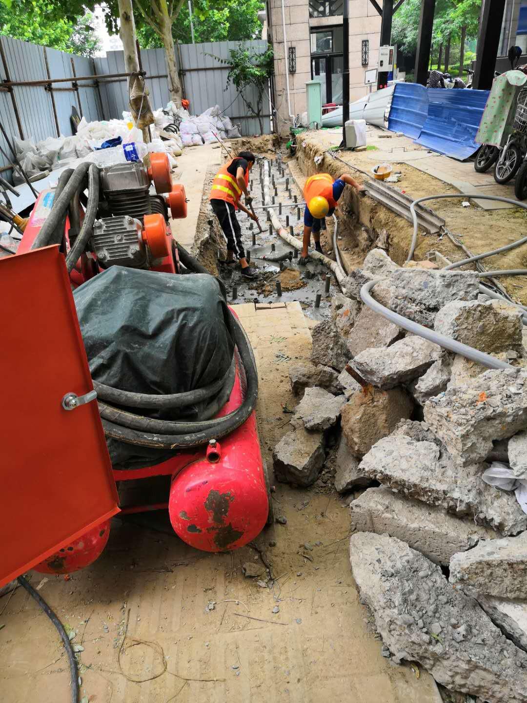 公安地基加固解决房子的地基下沉问题